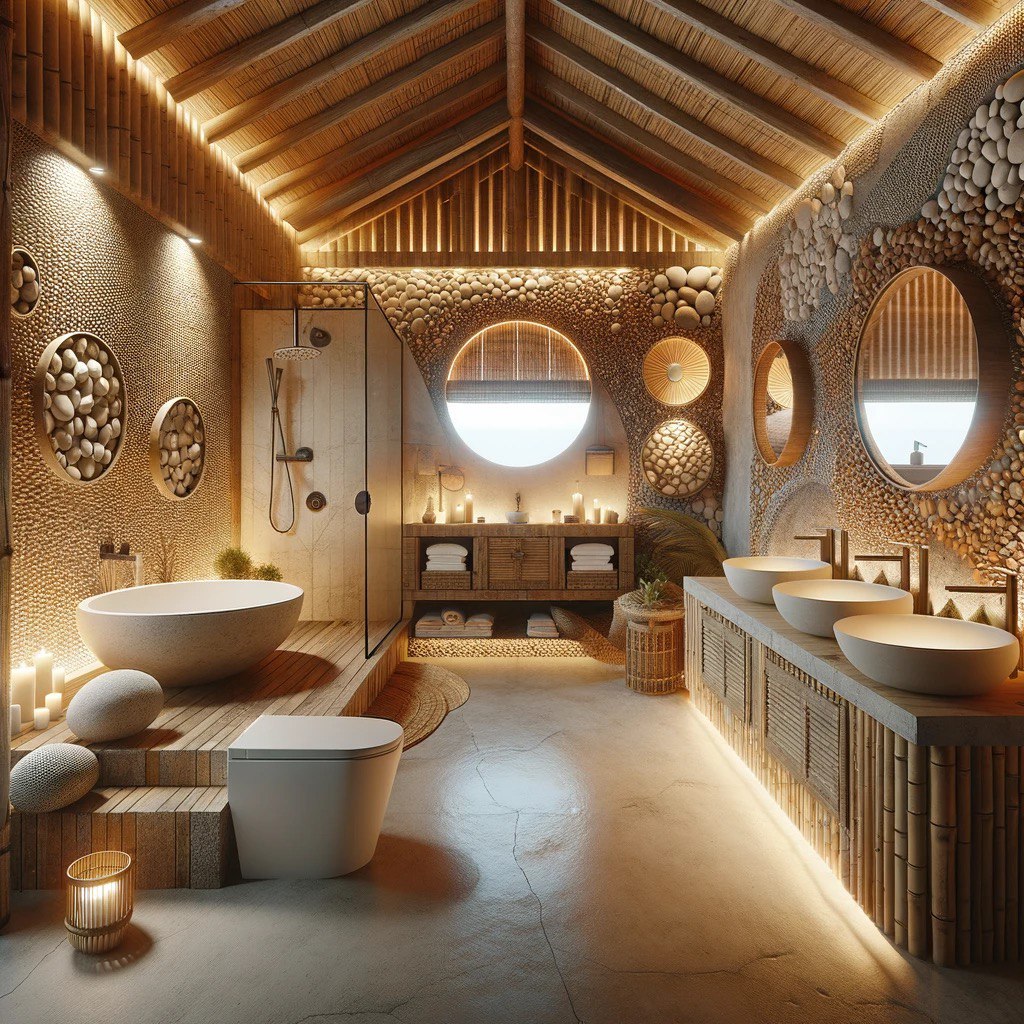 Gulf of Mexico beachfront eco cabin rendering — Playa Mundo Maya development land