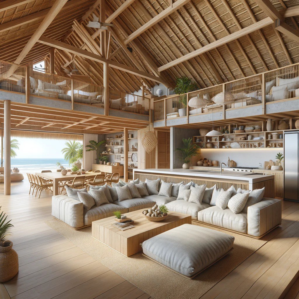 Eco Hotel Sabancuy beachfront rendering — Playa Mundo Maya, Isla Aguada, Campeche