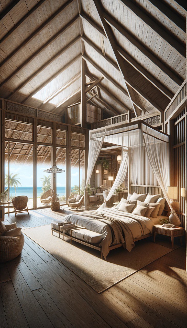 Eco Hotel Sabancuy beachfront rendering — Playa Mundo Maya, Isla Aguada, Campeche
